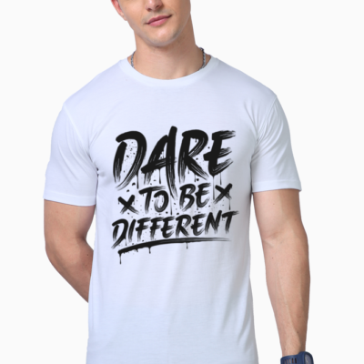 Men's Tee shirts with Positive Messages White