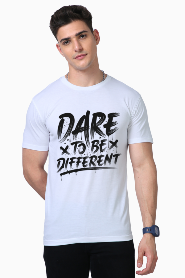 Men's Tee shirts with Positive Messages White