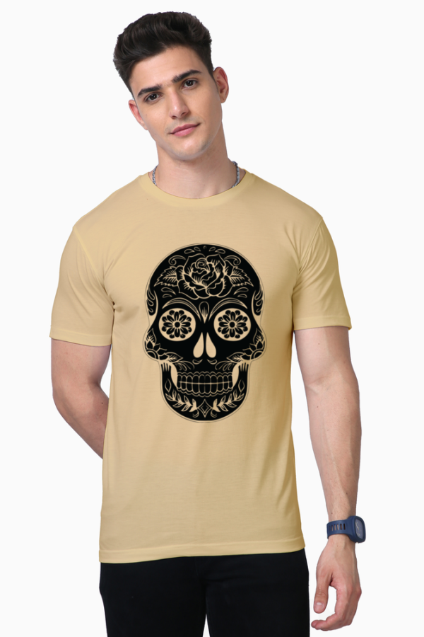 Cotton Men's Skull Tee