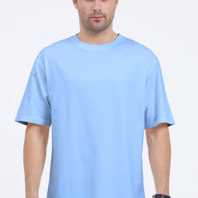 Men's Oversized Blue T-shirt
