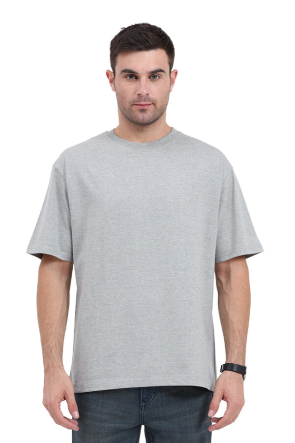 Men's Grey Oversized T-shirt