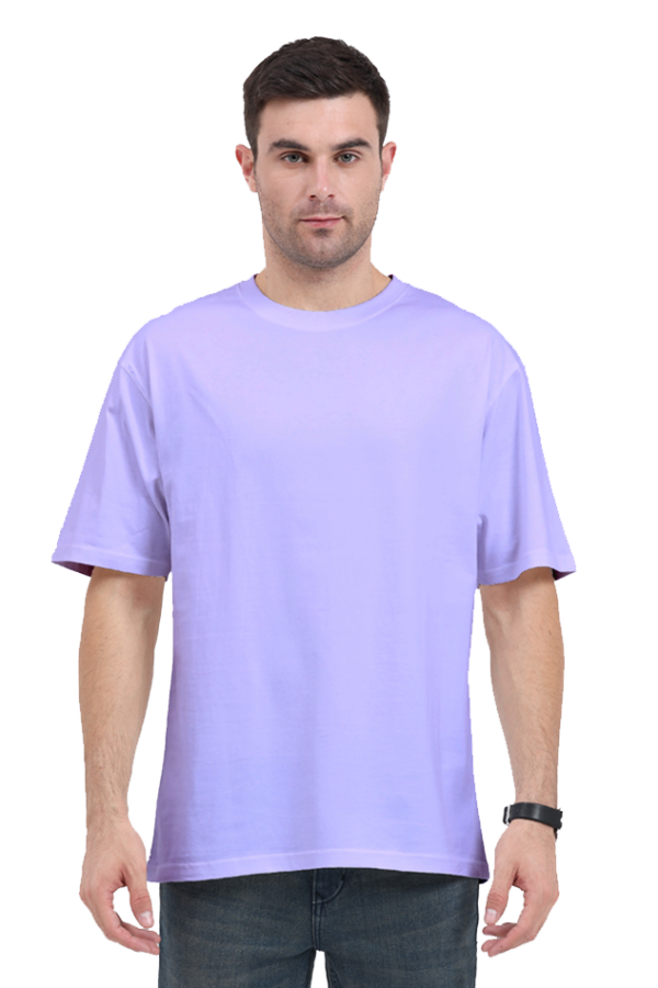 Men's Oversized Blue T-shirt - Image 2