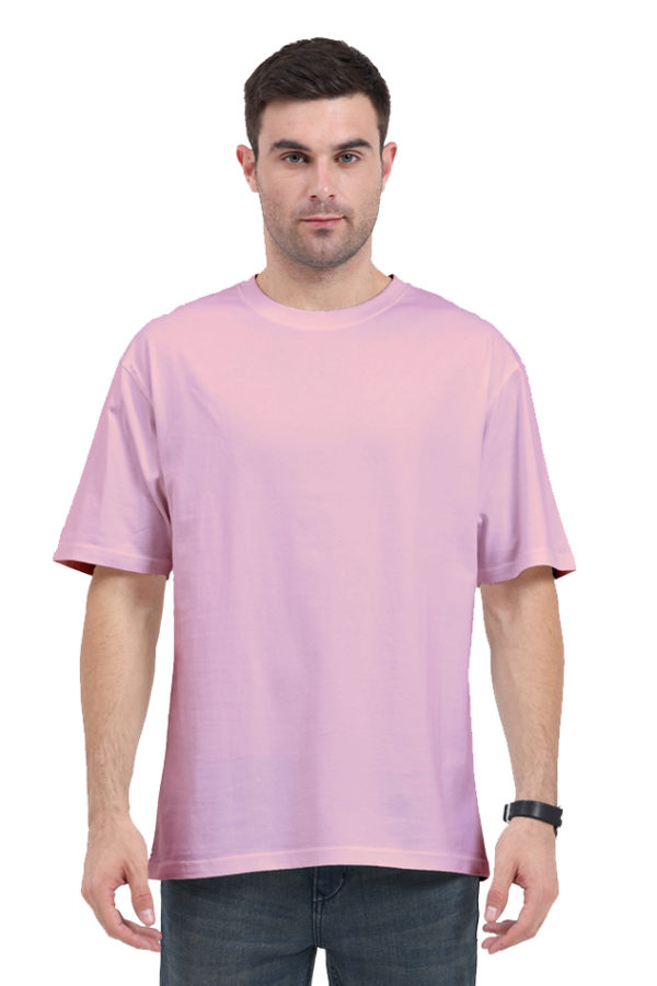 Pink Oversized T-shirt for Men