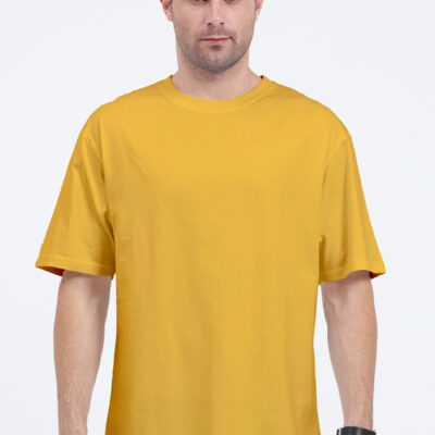 Men's Oversized Yellow T-shirt