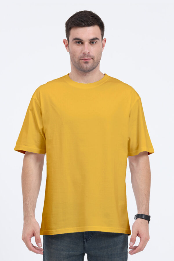 Men's Oversized Yellow T-shirt