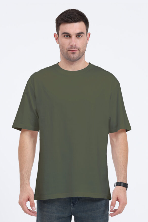 Green Oversized T-shirt for Men