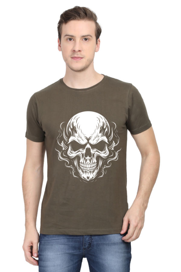Men's Green Skull T-shirts
