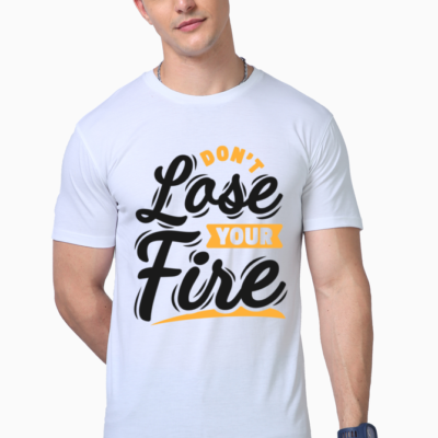 Men's Quote tshirt White