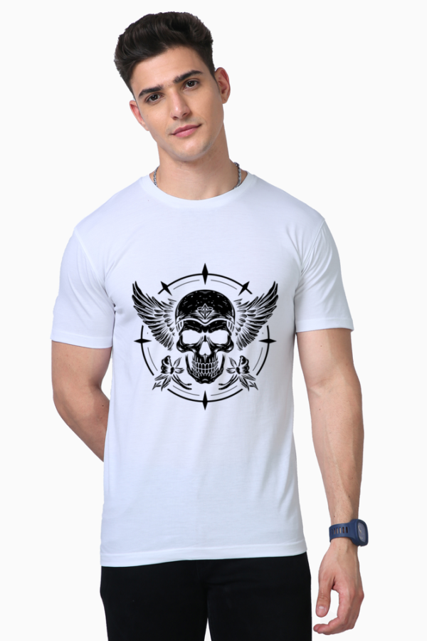 Men's Skull Skates T shirt - Image 3