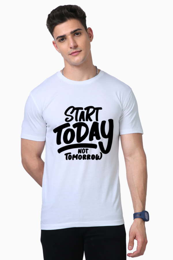 Men's Positive Message T-shirts White
