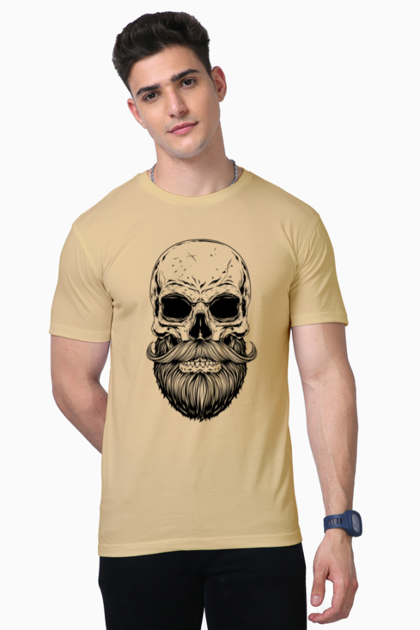 Men's Skull with Beard T-shirt