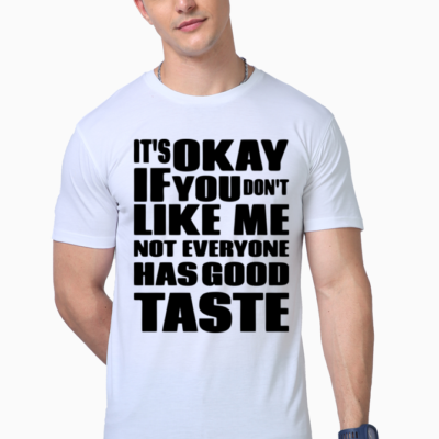 Men's Motivational t shirt White