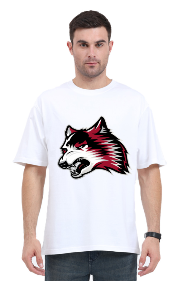 Men's Wolf Face T-shirt - Image 13
