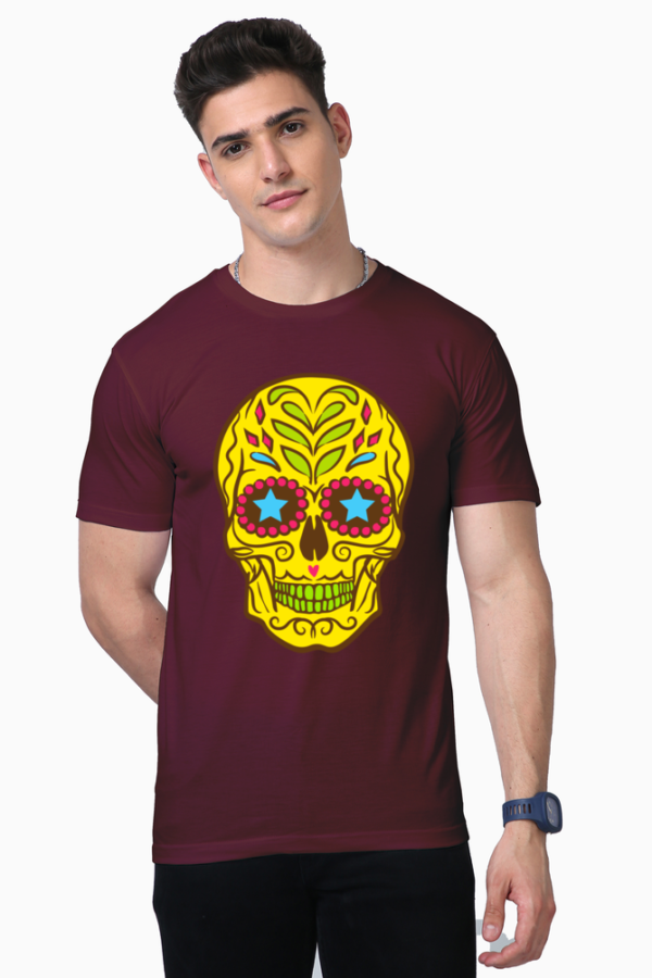 Sugar Skull T shirt for Men - Image 3