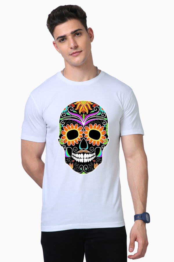 Men's Sugar Skull Tee Shirt - Image 6