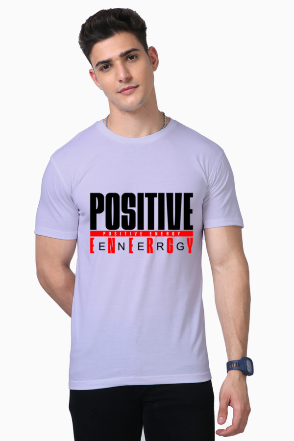Men's t-shirts with a Positive Message Lavender