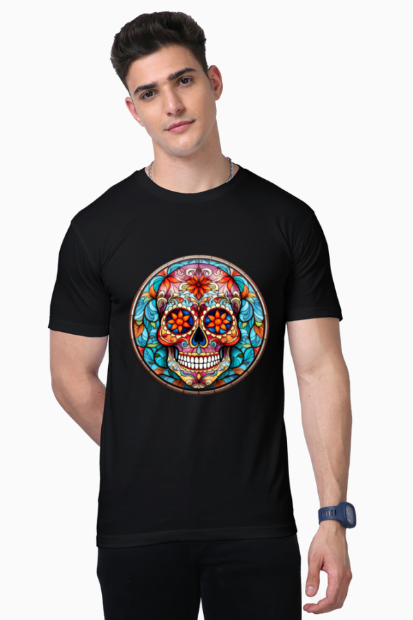 Candy Skull T Shirt for Men - Image 5