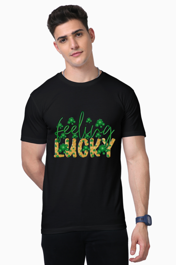 Men's t shirts with Messages Black