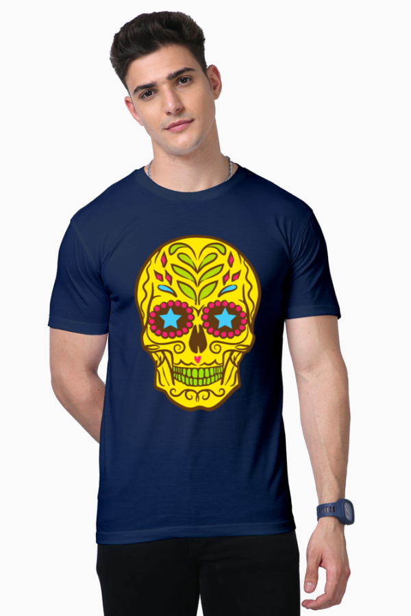 Sugar Skull T shirt for Men - Image 4