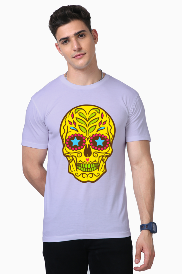 Sugar Skull T shirt for Men - Image 2