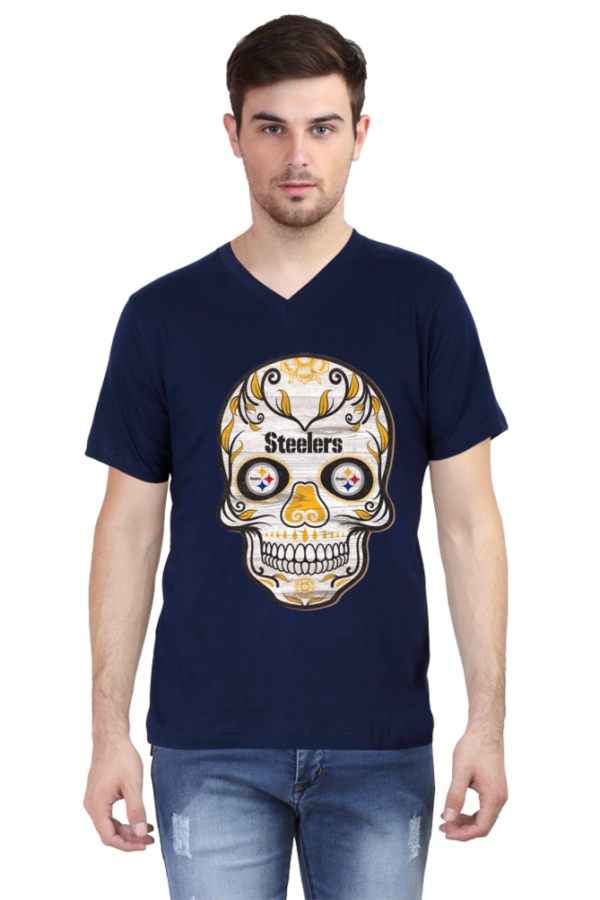Men's Skull Print Shirt - Image 4