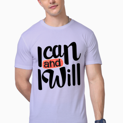 Men's Quote Shirts Lavender