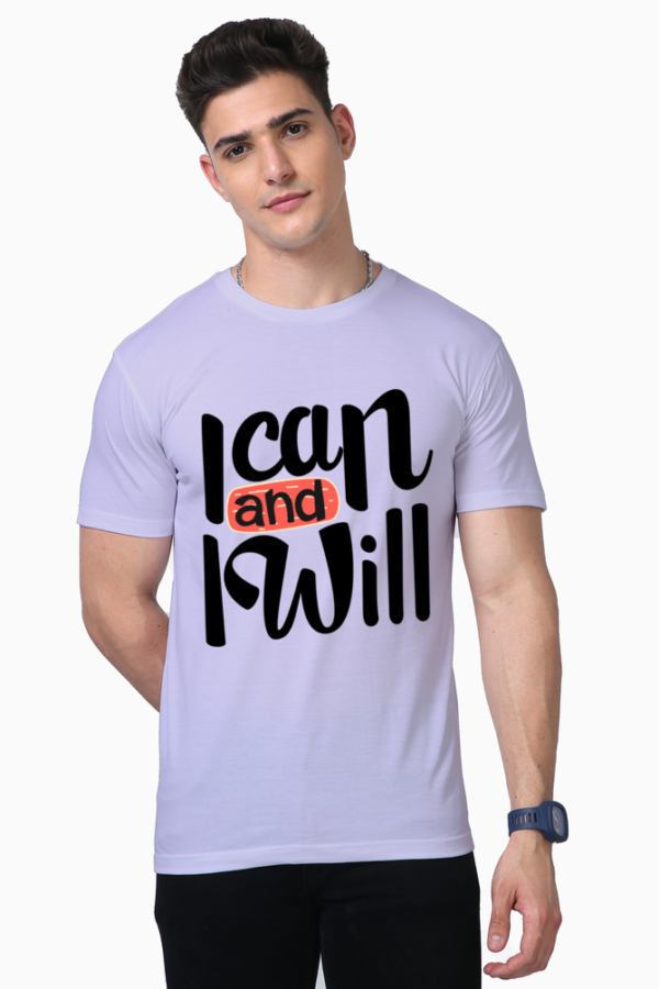 Men's Quote Shirts Lavender