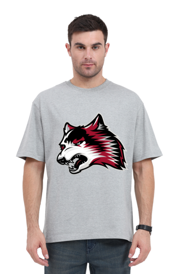 Men's Wolf Face T-shirt - Image 10