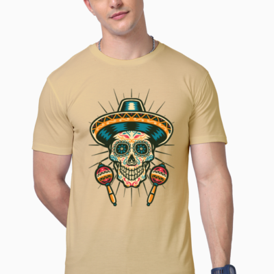 Men's Mexican Skull T shirt
