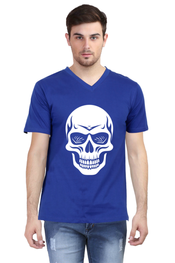 Men's Blue Skull T-Shirt