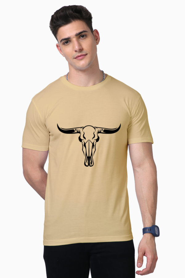 Bull Skull T shirt for Men