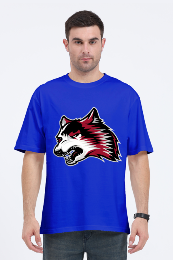 Men's Wolf Face T-shirt - Image 8