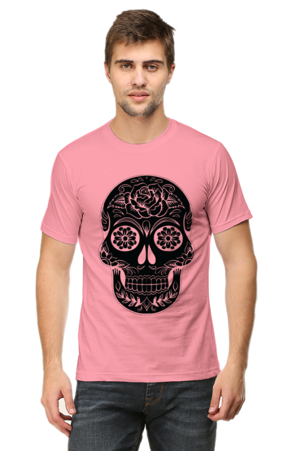 Men's Pink Skull T-shirt