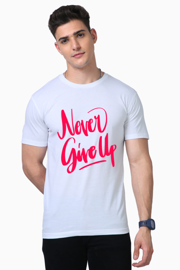 Men's Quote tshirt White