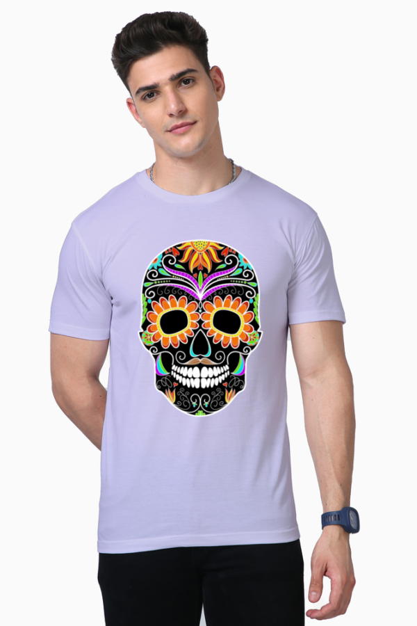 Men's Sugar Skull Tee Shirt - Image 2
