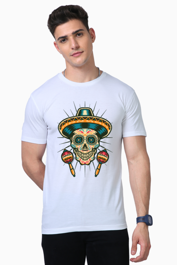 Men's Mexican Skull T shirt - Image 6