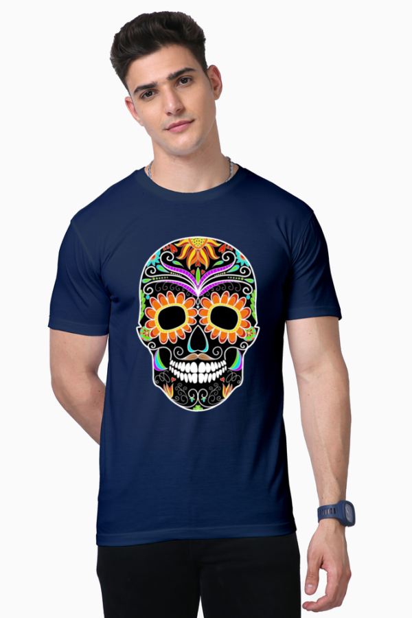 Men's Sugar Skull Tee Shirt - Image 4