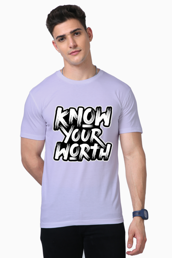 Men's Motivational Quotes T-shirts Lavender