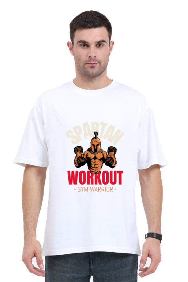 Men's Oversized Workout T-shirt - Image 9
