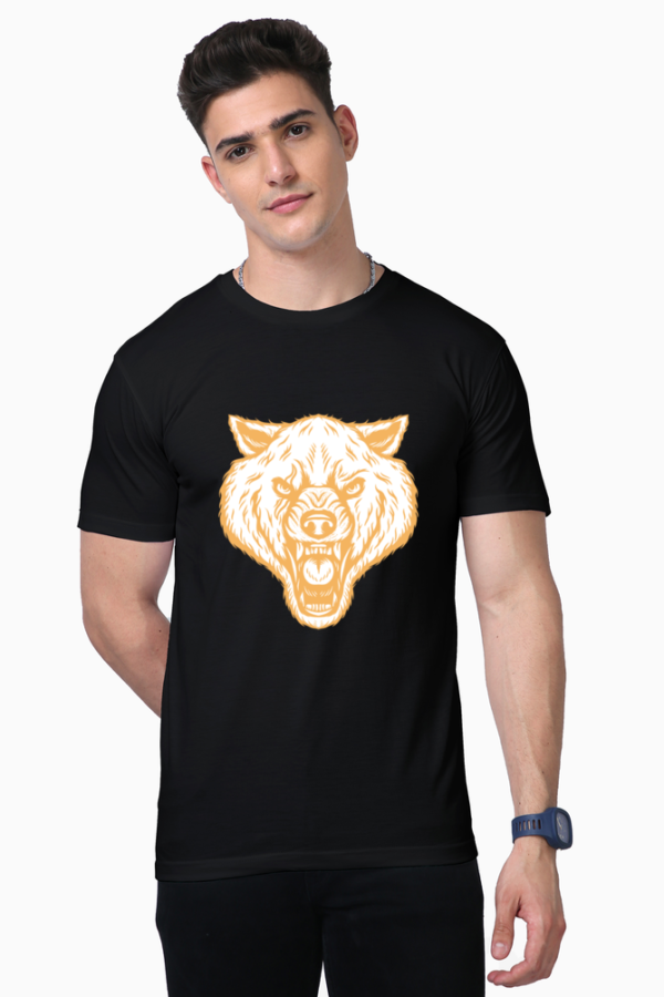 Men's Lion Face Tees - Image 3