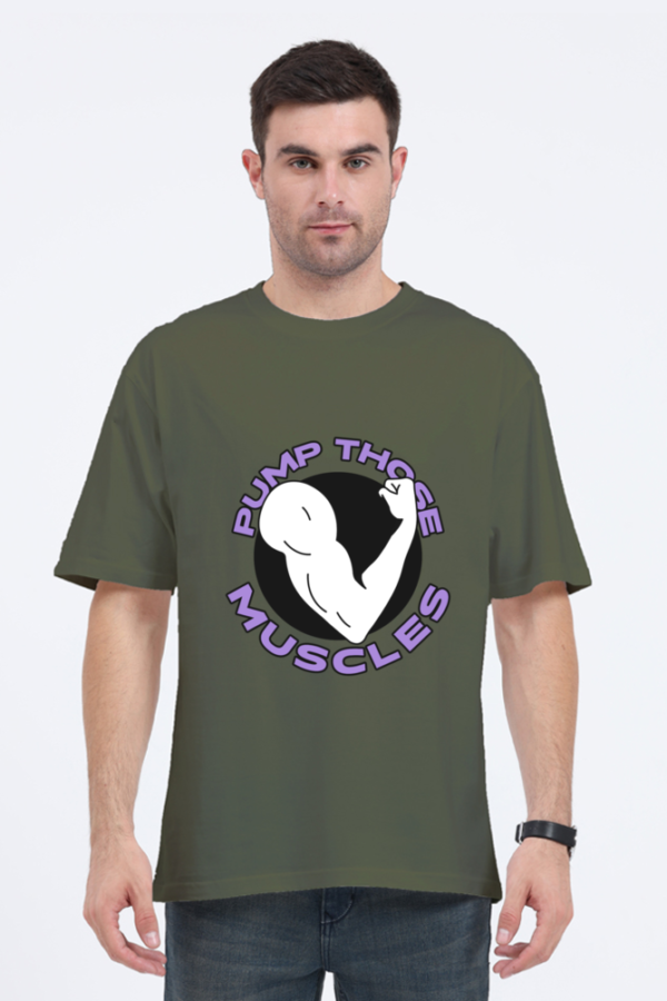 Men's Gym Oversize T-shirt - Image 6