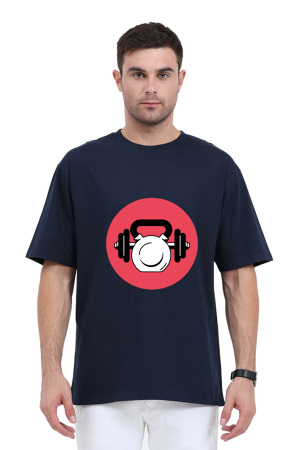 Men's Gym Oversized Tees - Image 7