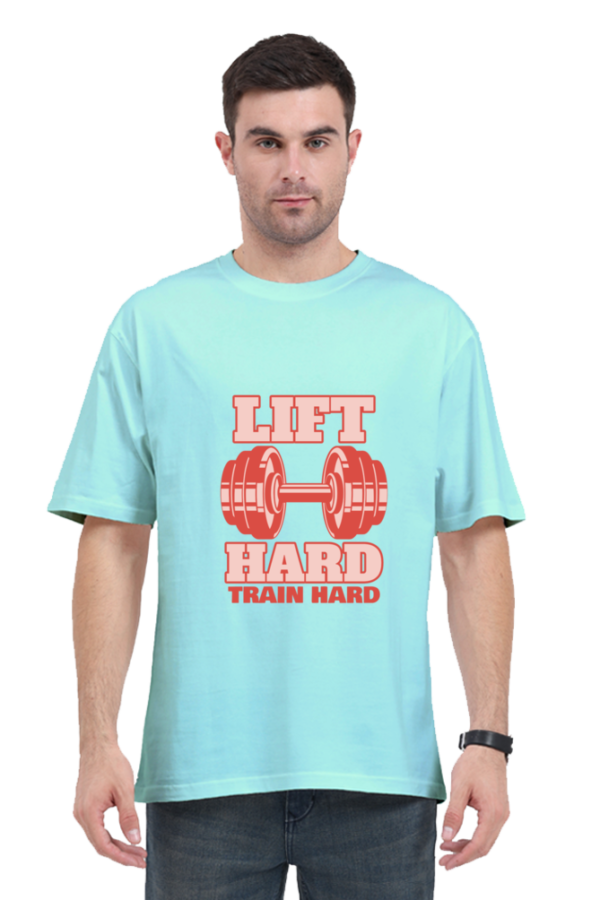 Men's Oversized Gym tshirt - Image 2