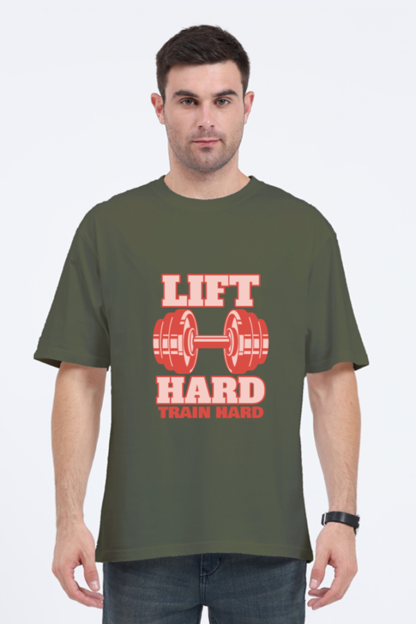 Men's Oversized Gym tshirt - Image 6