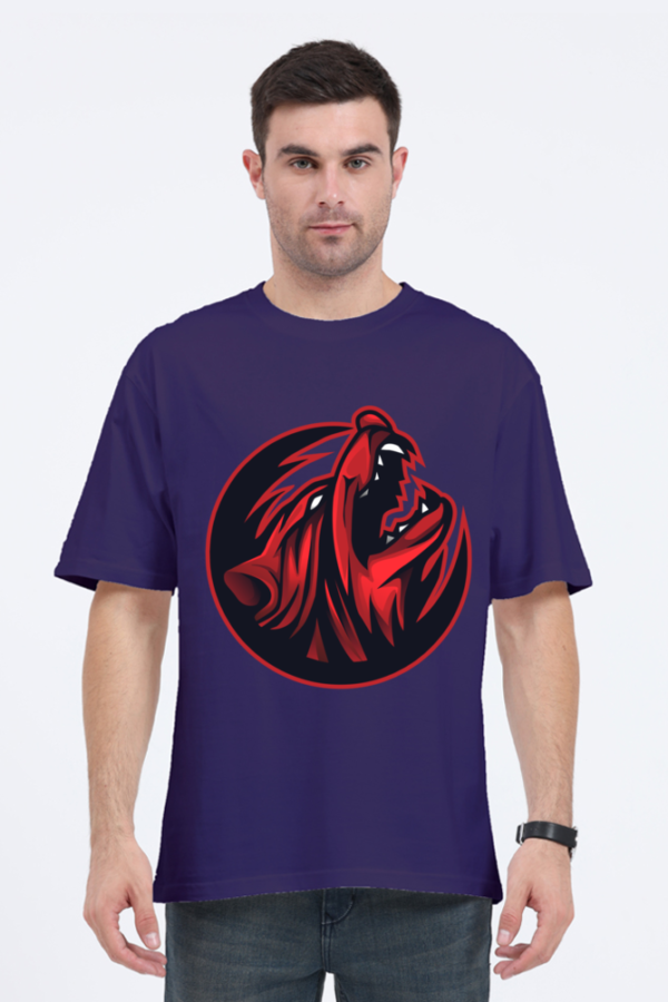 Men's Wolf Print T-shirt - Image 6