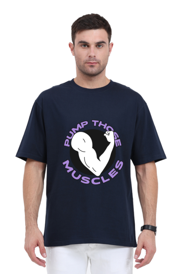 Men's Gym Oversize T-shirt - Image 12