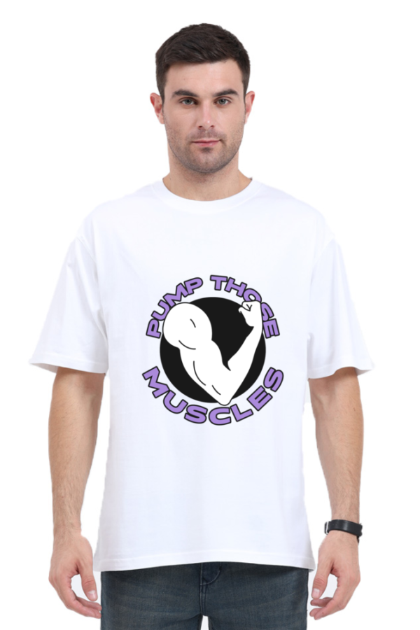Men's Gym Oversize T-shirt - Image 14