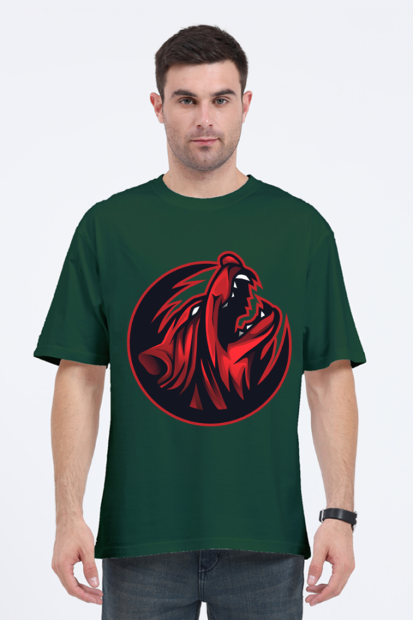 Men's Wolf Print T-shirt - Image 9