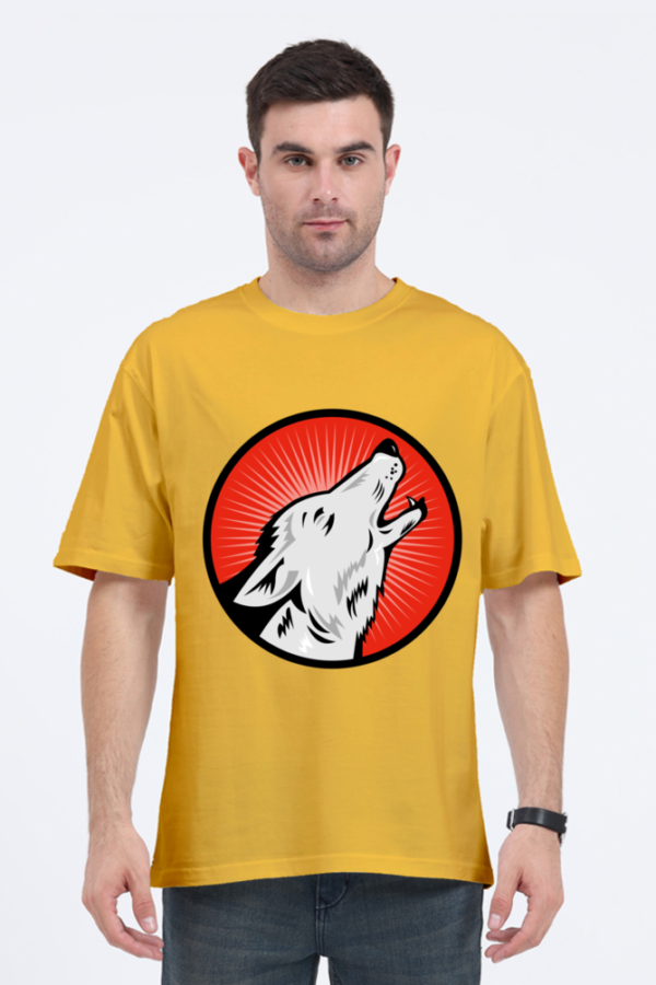 Men's Wolf Print T-shirt