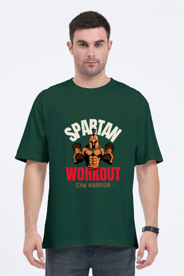Men's Oversized Workout T-shirt - Image 6